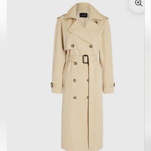 Club Monaco Tan Trench Coat